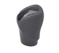 LVDLRAJJ Perilla Cambio Compatible Con Lexus Para ES 2016-2018 Para GS 2016-2022 Para GX-460 2020-2022 Pomo Palanca Cambios PU Palanca Cambios 33504-48110-E0 33504-48110-C0(Black-With holes)