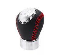 LVDLRAJJ Perilla Cambio Compatible Con MAZDA Para MPV 1999-2006 Para RX-8 2003-2008 Para XEDOS 6 1992-1999 5 6 Velocidades MT Perilla De Palanca De Cambios(Red Stitch 5-Speed)