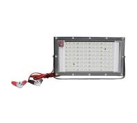lvifloae 100W LED Luz de indación 12V Luz de indación Jta IP66 Impermeable al aire libre LED Luz de indación con batería Alligator Clip para emergencia al aire libre DC12V