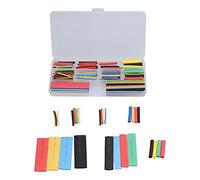 lvifloae 164 Piece Heat Shrink Tubing Kit Polyolefin Electrical Wire Insulation Wrap Kit Suitable for solder joint protection wire bundle marking resistor and capacitor protectio