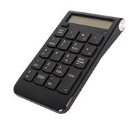 lvifloae 2.4g Teclado numérico inalámbrico inalámbrico con Pantalla LCD 19 Clave en Forma de U Feel cóncava con 32.8 pies Distancia efectiva Número USB de bajo Ruido para la