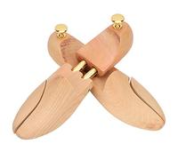 lvifloae 2 hormas de madera ajustables para zapatos, antiarrugas para hombres y mujeres, soporte para forma de zapato con resorte de acero inoxidable (antideformación)