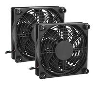 lvifloae 2 PCS Case de computadora Ventilador Sipón de Calor silencioso con Controlador de Velocidad Ventilador de enfriamiento silencioso 5V Case de refrigerador de PC USB para