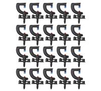 lvifloae 20pcs G Type Atomizing Nozzles Professional Humidification Cooling Misting Nozzles for Farm Garden (Microspray refractivo)