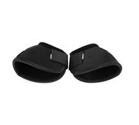 lvifloae 2pcs Oxford Tela Botas de Caballo de Caballo Duradera antideslizamiento Transpirable para protección para el Casco Superior Botas de Campana de Caballo para concursos de (Negro)