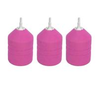 lvifloae 3 Flechas con Punta de Espuma EVA Amarillas, aleación de Aluminio, Entrenamiento de Tiro con, Puntas de Flecha de práctica Segura para Tiro con, Juego de etiquetado de Batalla, (Rosa)