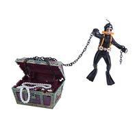 lvifloae Adorno Flotante Creativo para Acuario, Cofre del Tesoro, decoración de Acuario para Buzo, para el hogar, pecera, Manualidades, decoración para Todo Tipo de peceras