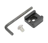 Lvifloae aleación de Aluminio Adaptador de Soporte de Montaje frío de Zapatillas universales Placa de Soporte de expansión de Zapatillas universales con Orificio de Tornillo de