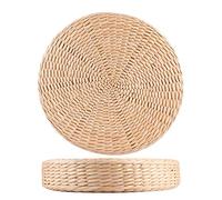 lvifloae Almohada de cojín Redondo hogar Uso de la habitación del Suelo del Suelo del Estilo japonés al Estilo de la colchoneta de la Mezcla