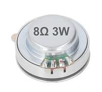 lvifloae Altavoz de resonancia Potente bajo 26 mm 3 w Altavoz de resonancia de Rango Completo Adecuado para mp3 mp4 osciloscopio de CD y Otros Dispositivos impedancia 4 ohmios con (Cuarto) (Octavo)