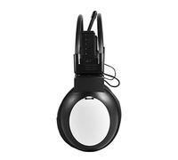 lvifloae Auriculares inalámbricos con Cable Plegables con Diadema, Auriculares con Almohadillas Abiertas, Auriculares de Alta fidelidad con cancelación de Ruido, Radio FM con Pantalla LCD