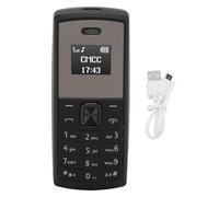 lvifloae BM01 Compacto 2 en 1 Mini teléfono con función Converter de Voz Bluetooth Difactación Dual Sim Tarjeta gsm Teléfono 850 900 1800 1900 MHz Amarillo (Negro)