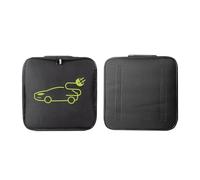 lvifloae Bolsa organizadora de Cables de Carga EV, Estuche de Almacenamiento de Cables portátil de 12,6 Pulgadas con Forro de Esponja, Bolsa Rectangular de Tela Oxford para Accesorios de (Cuadrada)