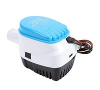 lvifloae Bomba de sentina automática para barcos de 24 V 1100 GPH, bomba de agua marina sumergible con interruptor de flotador, salida de 1-1/8 pulgadas para barcos y yates