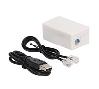 lvifloae Box de grabadora de Llamadas telefónicas Dispositivo de grabación de línea de teléfono Fijo Módulo de adquisición de Datos de Audio Fijo con batería de Interfaz RJ11 para