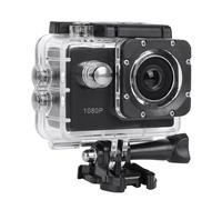 lvifloae Cámara de acción Cámara para Hacer esnórquel y Surf 1080p HD Video de 2 Pulgadas Equipado con Lente Gran Angular 140 30 m bajo el Agua Interfaz USB 2 0 Admite Modo de (Negra)