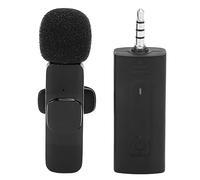 lvifloae Clear Voice Plug and Play Wireless Lavalier Microphone Professional Noise Reduction Mini Microphone for for Video Recording, Vlog, Tiktok, Youtube and Podcasting