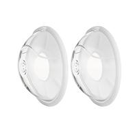 lvifloae Colector de leche Colector de senos portátil Colector de leche materna de PP de silicona para aliviar pezones hinchados, doloridos y agrietados Conchas de senos Colector