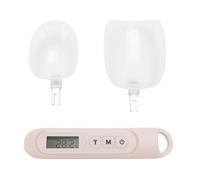 lvifloae Cuchara medidora digital 500 g Cuchara electrónica para pesar alimentos con pantalla LCD para hornear alimentos para mascotas en la cocina (Beige)
