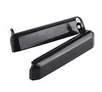 lvifloae D21 Hardbody Pathfinder Manija de manija de la puerta exterior Cojas traseras Full Kit 4 Pieces Matte Black ABS Reemplazo de OEM directo para camiones SUV fácil de instalación