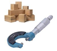 Lvifloae de 0 a 25 mm de precisión fuera de micrómetro Escala de rosca de guía de 0.01 mm Herramienta de medición de hilo de resolución con construcción de acero de cojinete para