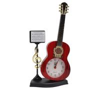 lvifloae Despertador de violín, aspecto único, instrumento musical creativo, modelado, despertador, dormitorio, reloj despertador mecánico para el hogar, sala de estar, decoración de escritorio (2166B