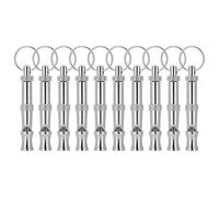 lvifloae Dog Training Whistle 10 Pack Adjustable Ultrasonic Silent Dog Whistle to Stop Barking Call Your Dog Air Horn Scaring Strays Away Essential Trainer Tool for Neighbor Friendly Use