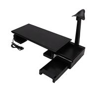 lvifloae Elevador de computadora Ajustable con Puertos de Carga USB y cajón de Almacenamiento, Soporte de Monitor ergonómico para estación de Acoplamiento de computadora portátil,