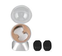 lvifloae Enrollador de cabrestante para Reloj Enrollador de Reloj automático de Alta Gama con Dos Manos El Movimiento detecta el Estado del Reloj y le da Cuerda Adecuado para Relojes (Plata)