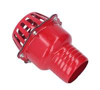 lvifloae - Filtro universal para bomba de agua de 4 pulgadas, válvula retención pozo inferior, gasolina, válvula inferior bomba sumidero, colador aleación aluminio duradero