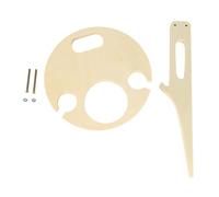 lvifloae Foldable Mini Wooden Outdoor Wine Table Picnic Wine Rack Holder for Camping Patio Beach Party