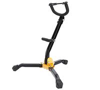 lvifloae Hercules DS530BB - Soporte para saxofón ajustable (plegable, metal, base de diseño, soporte portátil para instrumentos