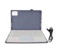 lvifloae Keyboard Pen Pen Stand Fase con luz de Fondo de 7color para Tab M11 K11 LTE 11 2024 PU Case de Cuero para Tab M11 K11 LTE 11 Pulgadas Negro (Púrpura)