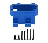 lvifloae Kit de Soporte de Soporte de servo de RC con Tornillos, instalación fácil, Conjunto de Servicio de Servicio de aleación de Aluminio Compatible con Trineo 1/8 4WD Vehículo de (Azul)