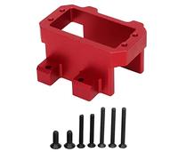 lvifloae Kit de Soporte de Soporte de servo de RC con Tornillos, instalación fácil, Conjunto de Servicio de Servicio de aleación de Aluminio Compatible con Trineo 1/8 4WD Vehículo de (Rojo)