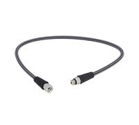 lvifloae Manguera reguladora de Alta presión para Buceo, aleación de Aluminio 7/16, Interfaz 20Unf, Fibra de Carbono Tejida, Flexible, Manguera de Alta presión Segura para Buceo Profundo y (65 cm)