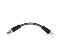 lvifloae Manguera reguladora de Alta presión para Buceo, aleación de Aluminio 7/16, Interfaz 20Unf, Fibra de Carbono Tejida, Flexible, Manguera de Alta presión Segura para Buceo Profundo y (15 cm)
