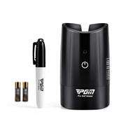 lvifloae Marcador eléctrico de Golf Herramienta de Marcado de Golf Buscador de línea de distribución por Gravedad Alimentado por 2 baterías AA Que admiten una rotación de Alta