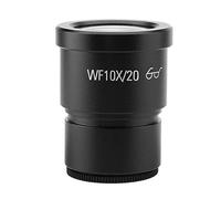 lvifloae Microscopio estereoscópico de Campo Amplio WF10X 20 con Ocular de Vidrio óptico y Aumento de 10X (Montaje de 30 mm). Imágenes nítidas con Campo de visión Mejorado para