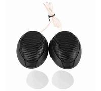 lvifloae Minialtavoces para Coche de 10W, 4 ohmios, sensibilidad de 98dB, Soporte Adhesivo Adhesivo, Rango de 5kHz-20kHz, para Tablero, Puerta, Cubierta Trasera, 2 uds. (Negro)
