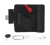 lvifloae Pestillo mecánico para puerta de entrada para RV, cerradura de puerta de paleta de repuesto compatible con caravanas, quinta rueda, remolques de caballos y carga,