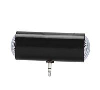 lvifloae Portable Mini Sterey Speaker, 3,5 mm Jack Stereo Mini Altavoz Portable Enchufe inalámbrico al Altavoz a la música Vea películas Juega Altavoz para teléfonos móviles y (Negro)