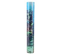 lvifloae Póster subacuático para Acuario, pecera, PVC, Coral, decoración de Pared, Adhesivo de Fondo, Ruinas de la Ciudad submarina, Adorno para Acuario, calcomanías de Papel, (122 * 46cm)