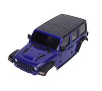lvifloae RC Capacidad del Cuerpo Plastic 1/24 RC Cubierta Carcasa Dura Cubierta Dura Bricolaje con Accesorios Control Instalación Directa para Las Piezas de (Azul)
