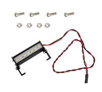 lvifloae RC Led Led, RC 4led Lámpara De Techo Súper Brillante Barra De Luz De Lámpara De Techo Superbrillante RC 4led De 55 Mmpara Traxxas 1/16 Teton 1/16 Summit 1/16 E Revo