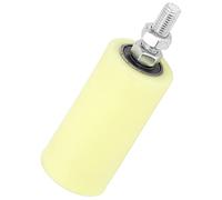 lvifloae Rodillo de poste de guía de puerta corrediza Conjunto de soporte de guía de puerta enrollable de nailon duro y resistente 100 mm