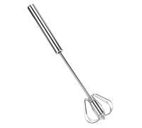 lvifloae Semi Automatic Stainless Steel Egg Beater Mixer Blender Milk Frother Kitchen Utensils (k3328#B(medium size))