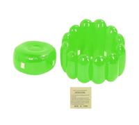 lvifloae Sofás Inflables Sillón Inflable, Asiento De Aire De Color Caramelo Transparente, Sofá Inflable De PVC Portátil para Sala De Estar, Dormitorio, Fiestas En Interiores Y (Verde)