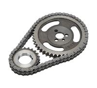 lvifloae Timing Chain Assembly Side Engine Dual Roller Timing Chain Kit High Performance Engine Parts Kit Compatible with Sbc 5 7l 283 305 327 350 383 400
