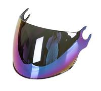 LVisera De Casco Adecuado Protector de Casco Abierto Protector de Repuesto antiarañazos Compatible con L&S2 OF562 AI&RF&LO&W(Colorful)